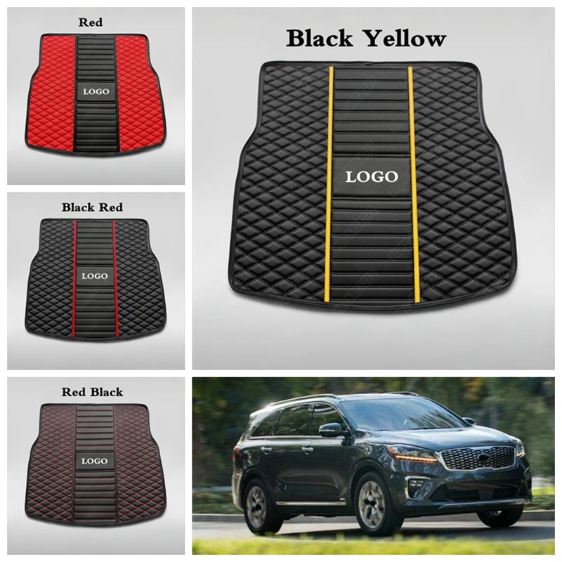 Коврики для багажника на заказ Kia Rio 3 Forte Niro Optima Sorento Sedona Ceed Soul Stinger Sportage подкладки