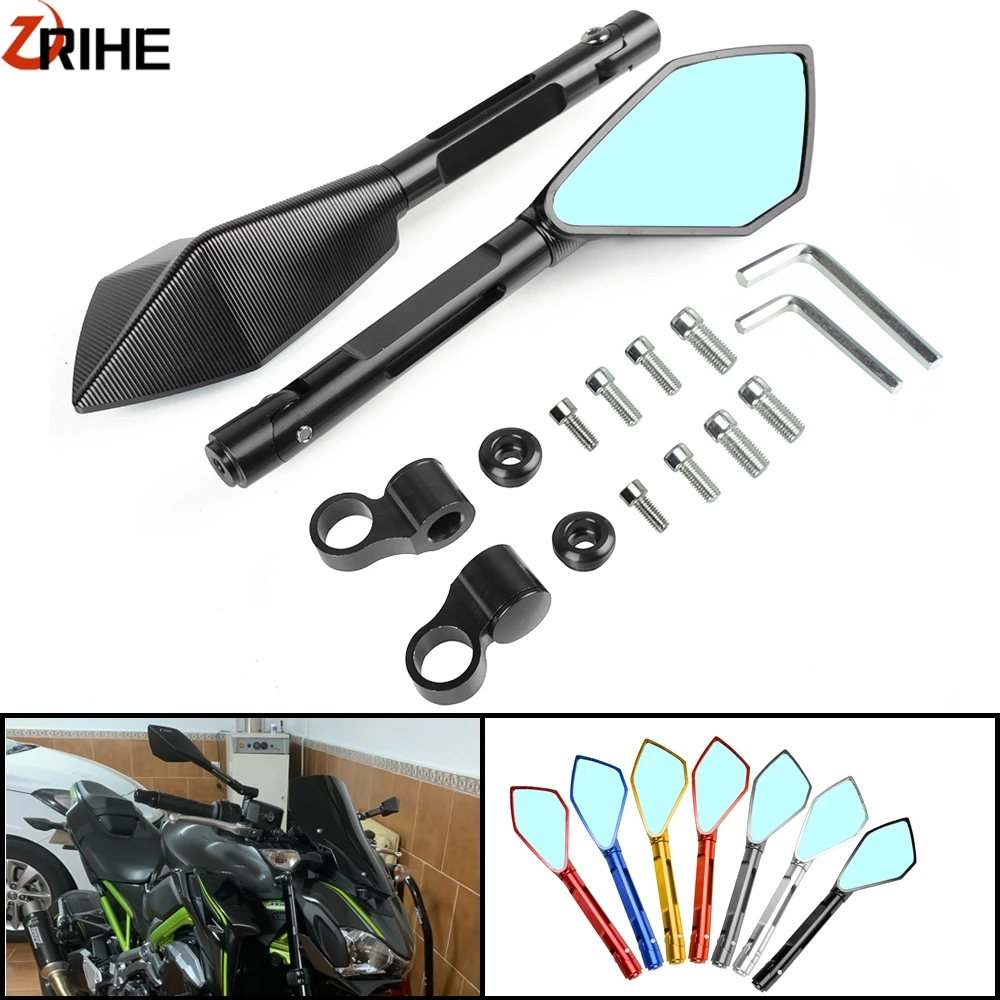 

Motorcycle Rearview Mirror FOR RC 200 390 390 1190 990 1290 AdventuRe/R for Kawasaki Ninja ZX6R Z650 Z900 Z900RS Z800 Z1000 ER6N