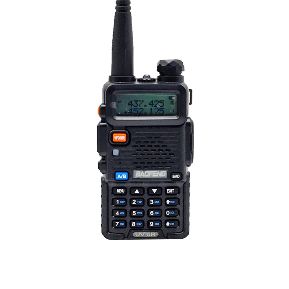 Baofeng UV 5R Ham двухсторонняя радиостанция Водонепроницаемая Baofeng рация VHF/UHF 136-174MHz& 400-470mhz FM портативный приемопередатчик