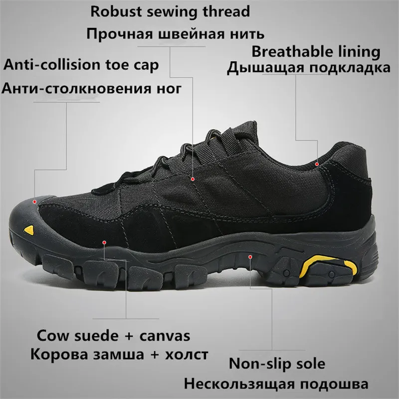 Мужские военные ботинки водонепроницаемая походная обувь для путешествий
