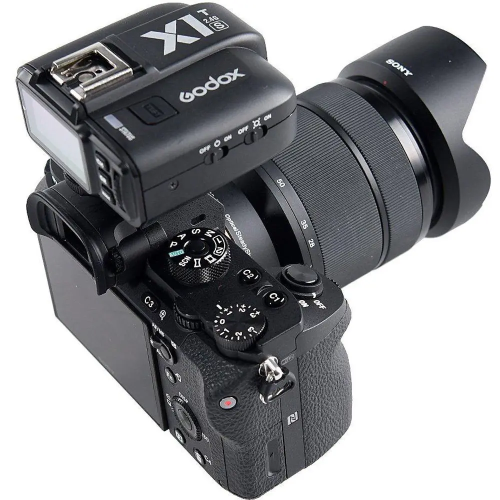 Беспроводной триггер Godox для камеры Sony a77II/a7RII/a7R/a58/a99 X1TS TTL 1/8000S с дистанционным