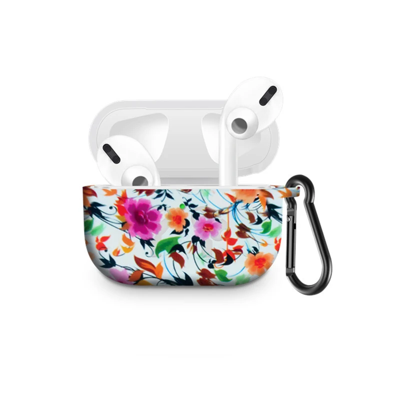 Симпатичный и приятный силиконовый чехол с принтом для Apple Airpods Pro противоударный чехол для Apple Air pods 3 Pro correa для Airpods Pro 3 Чехол