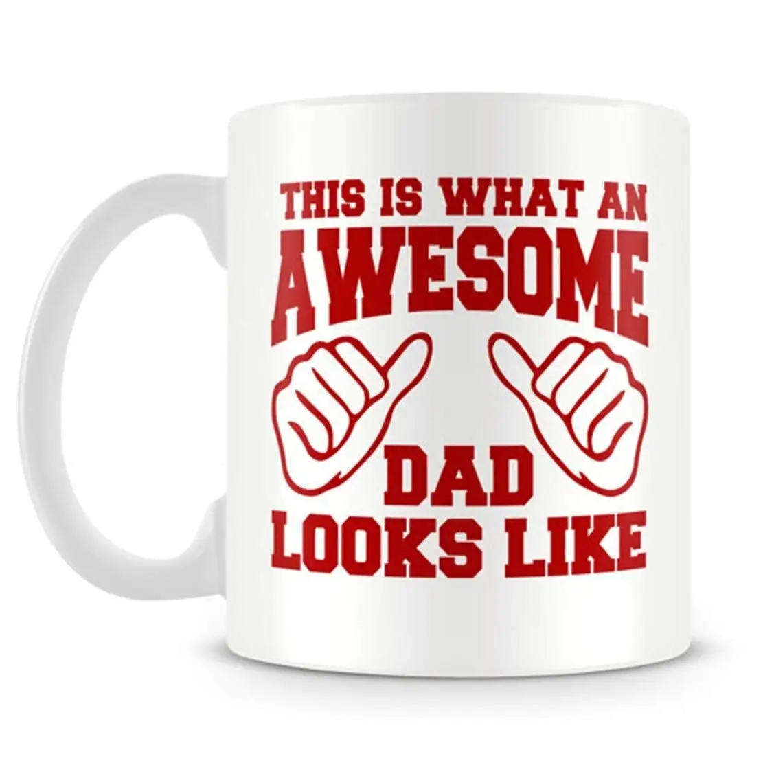 Рождественские Подарки Забавные папа Кофе кружка это удивительный Dad LOOKS LIKE