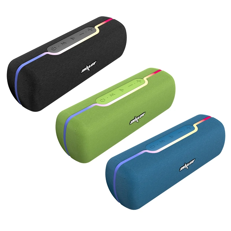 

Bluetooth-динамик Zealot S55, громкий динамик, стерео, объемный, для улицы