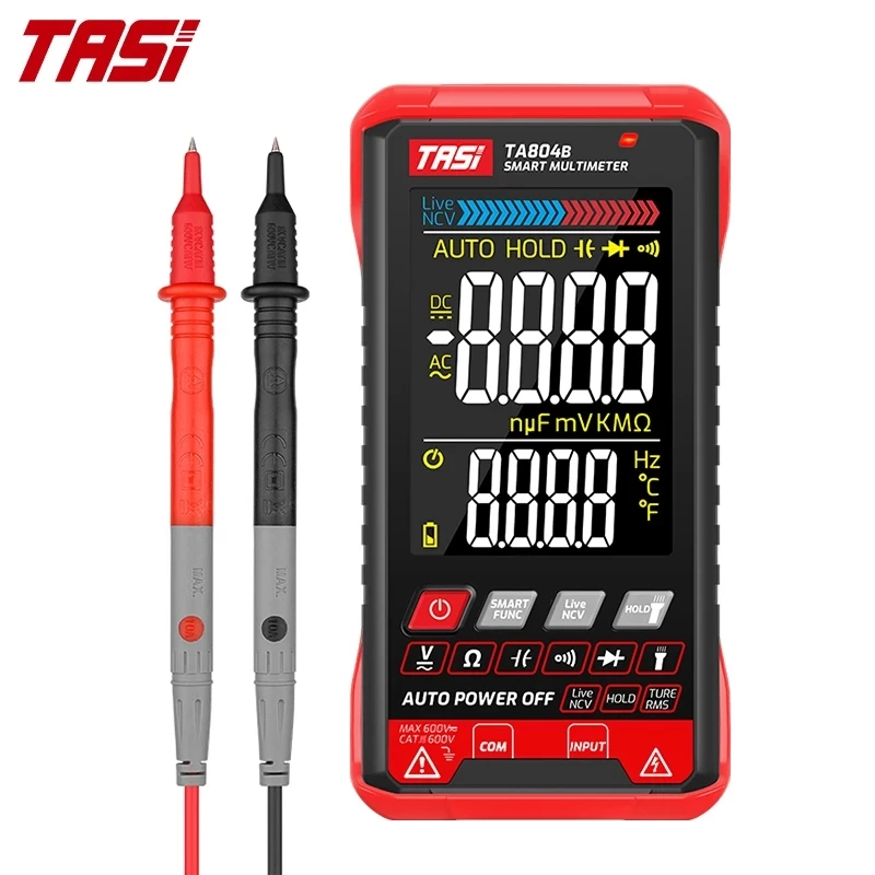 Цифровой мультиметр TASI TA804AB профессиональный автоматический тестер
