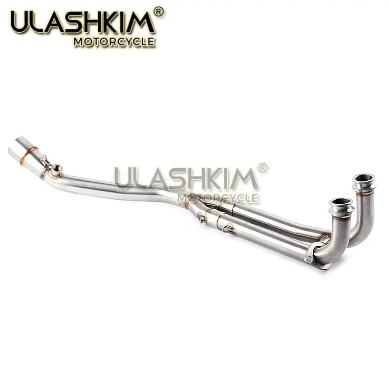 Tmax500 Tmax530 TMAX 500 530 полная система выхлопная Соединительная труба 304 Передняя Труба
