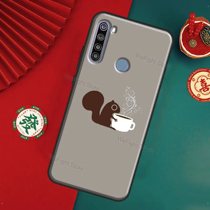 Чехол с мультяшными животными и белкой для Xiaomi Redmi Note 11 Pro 8 9 10 9S 10S чехол 9A 9C 9T |