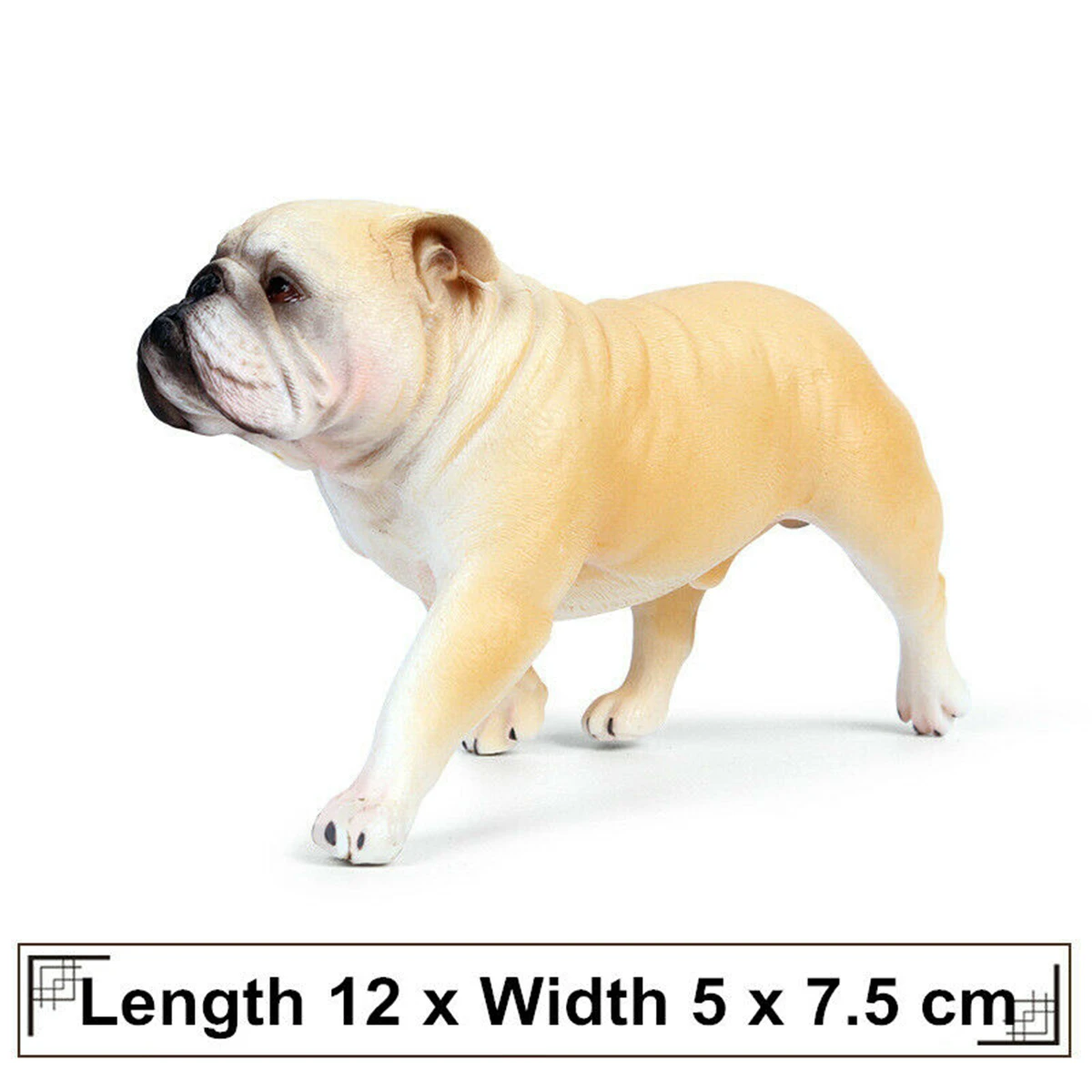 Большая британская бульдог собака фигурка для домашних животных животное питбул