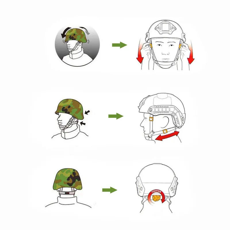 

Newly Military Tactical Mich 2000 Helmet Army Combat Head Protector Airsoft Wargame Paintball Field Gear Accessories FIF