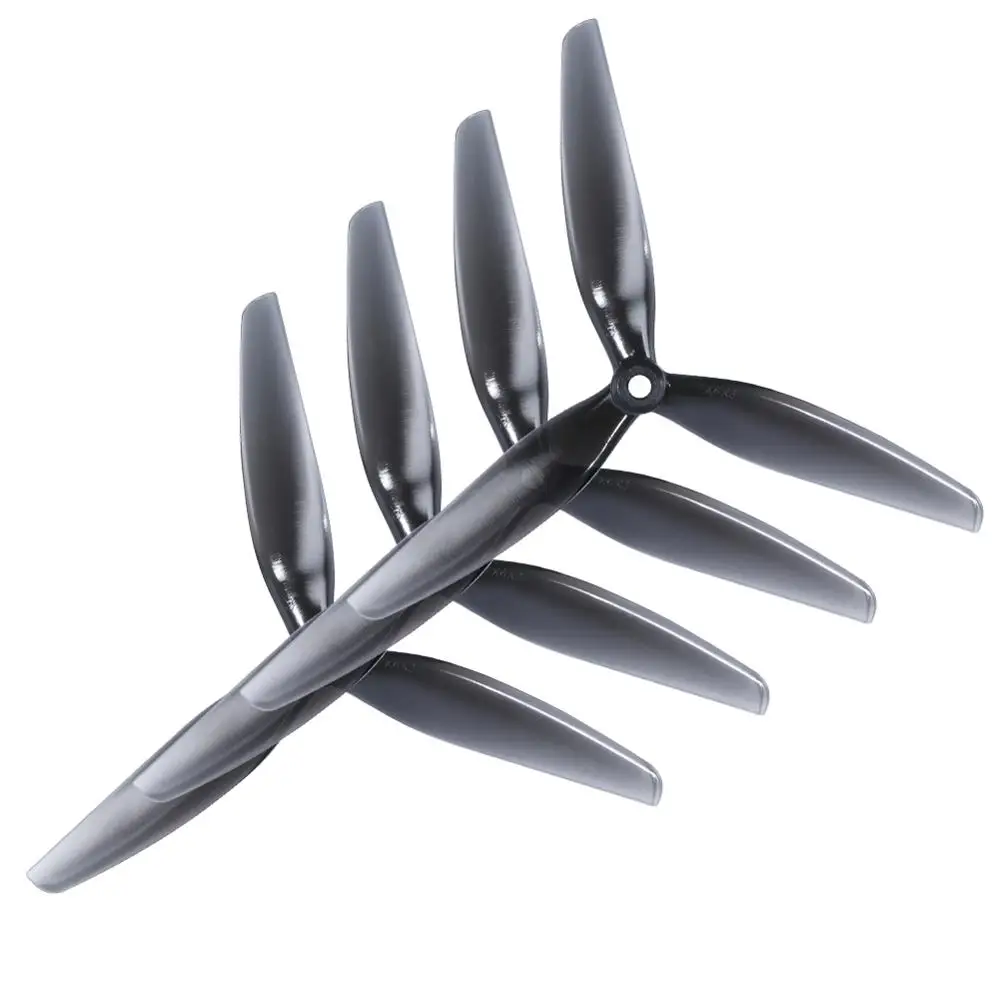 2 пары HQ Prop 7X4X3 Propeller 7040 POPO 7 дюймов 3 лезвия Реквизит Высокое качество для RC DIY FPV Racing