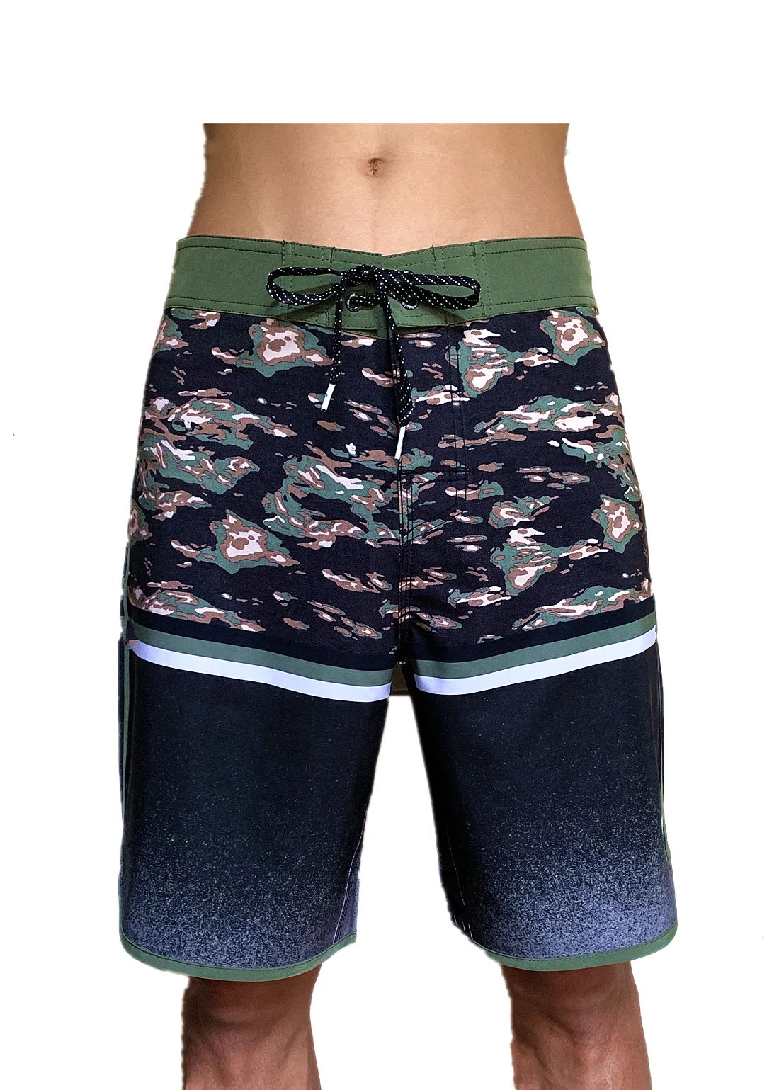 Новый 4Way стрейч доска Шорты Для Мужчин's бермуды быстросохнущая