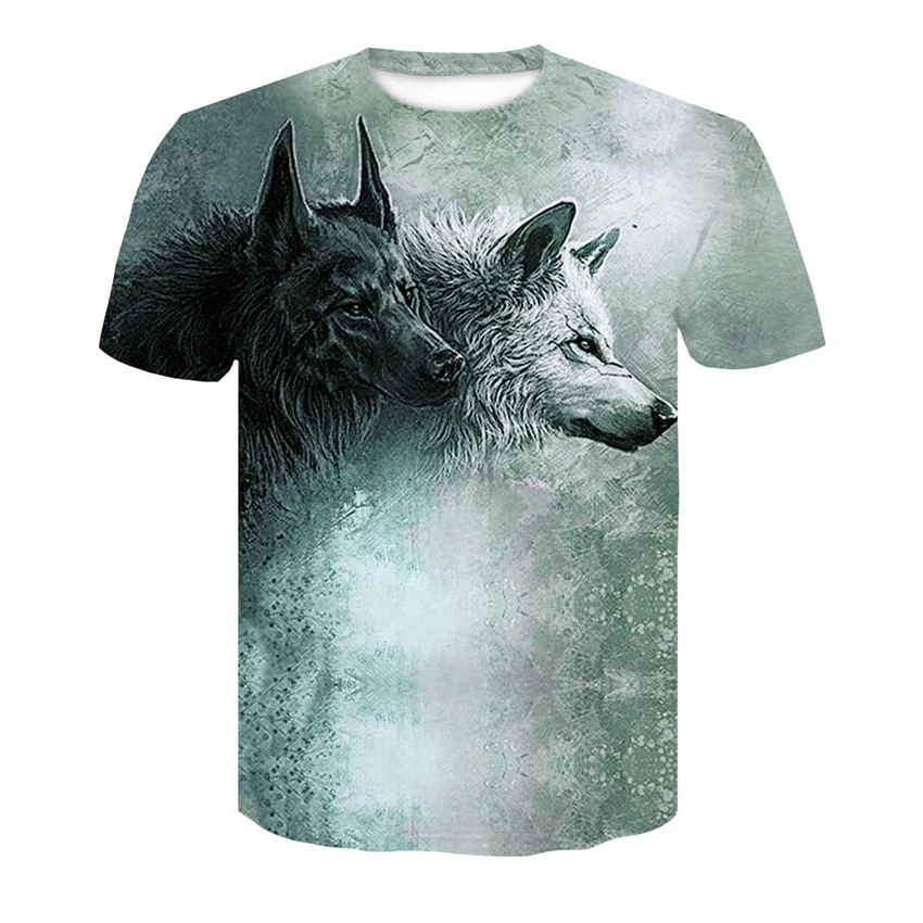 Мужская футболка круглый вырез короткий рукав повседневные топы летняя 3D печать