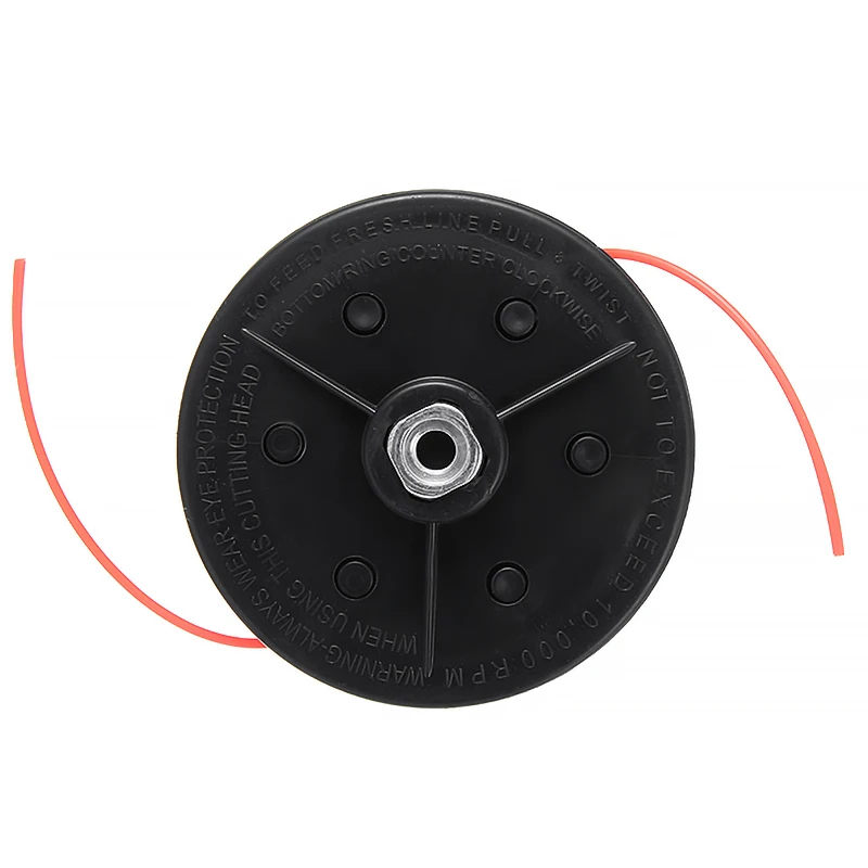 

2 Line Universal Spool Mower Trimmer Head Strimmer Head Cutting Steele Mower Line for Lawn Mower Cutter Weeder Garden Accessorie
