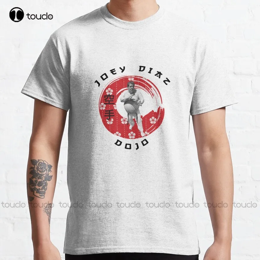 

Классическая футболка с рисунком Джоуи Коко Диаз, карате, додзо, женская футболка для подростков, унисекс, футболка с цифровой печатью, ориг...