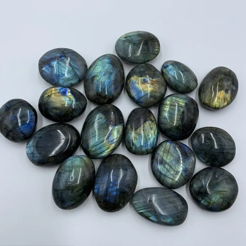 Лабрадорит пальмовый камень кварцевые кристаллы минералы драгоценные камни