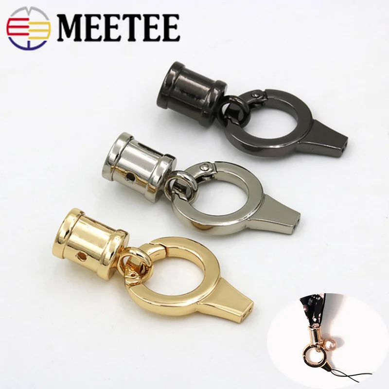 5 шт. Openable уплотнительное кольцо металлическая пряжка брелок защелкивающийся