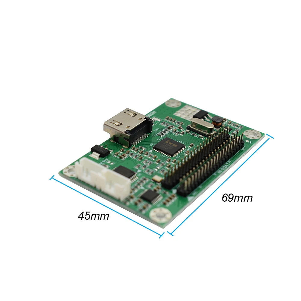 Lusya LVDS к HDMI адаптер плата конвертер совместим с 1080P Разрешение 60 Гц T0614