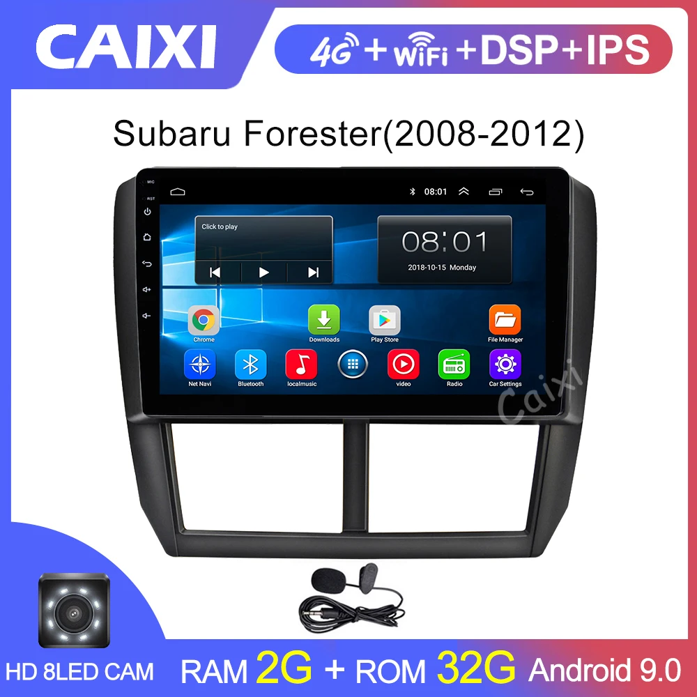 Автомагнитола CAIXI 9 дюймов 2din Android 0 4G Авторадио мультимедийные проигрыватели для