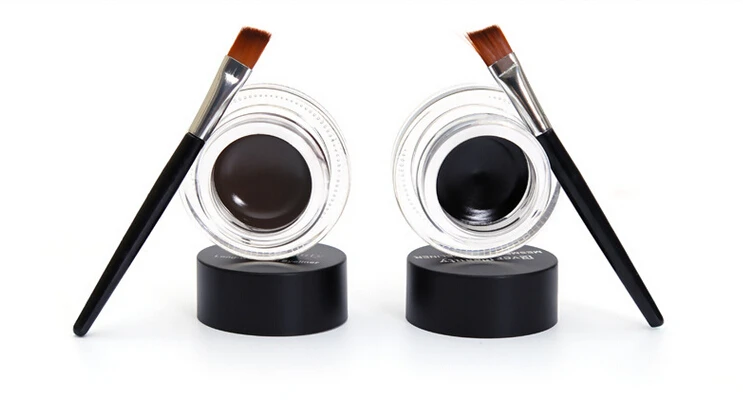 2 шт./компл. черная водостойкая гелевая подводка для век макияж Косметические