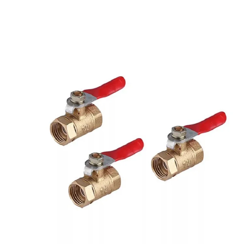 Пневматический клапан 1/8 &quot1/4&quot 3/8 &quot1/2&quot внутренняя и внешняя резьба шаровой