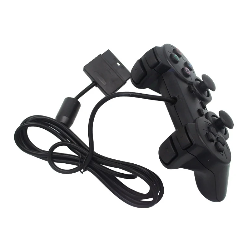 

Universal Wired Controller 2 Shock Remote Joystick Gamepad Joypad For PlayStation 2 PS2 Gamepads