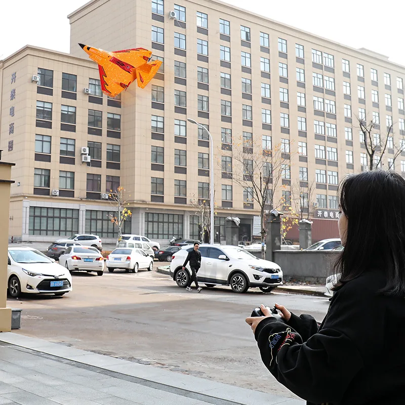 Радиоуправляемый планер с дистанционным управлением пенопластовый самолет со