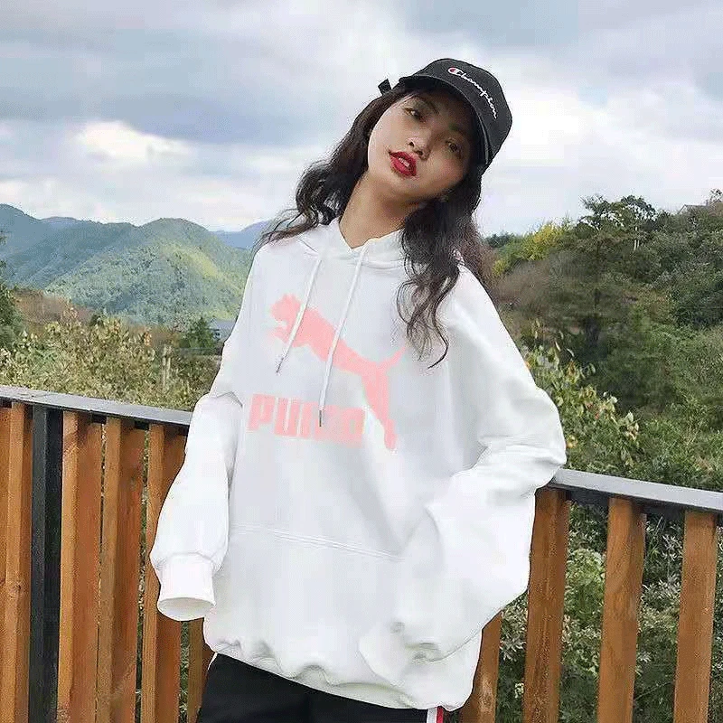 

Women's Hoodies Fashion Brand 2021 Spring Autumn Casual Hoodies Sweatshirts Women Top Solid Color Hoodies Sweatshirt Female