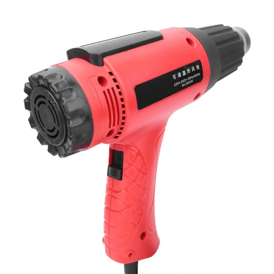 Heat Gun Adjustable Hot Air 2000W Large Power High/Low Level Electric | Инструменты