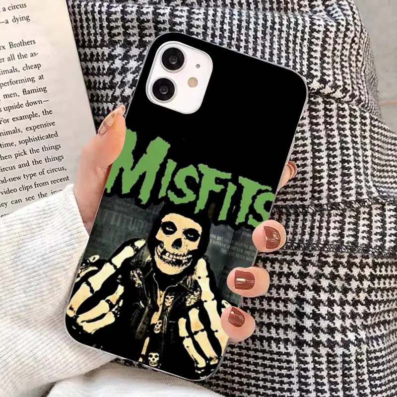 

The Misfits Glenn Danzig Phone Case for iPhone 8 7 6S Plus X 5S SE 2020 XR 11 12 mini pro XS MAX