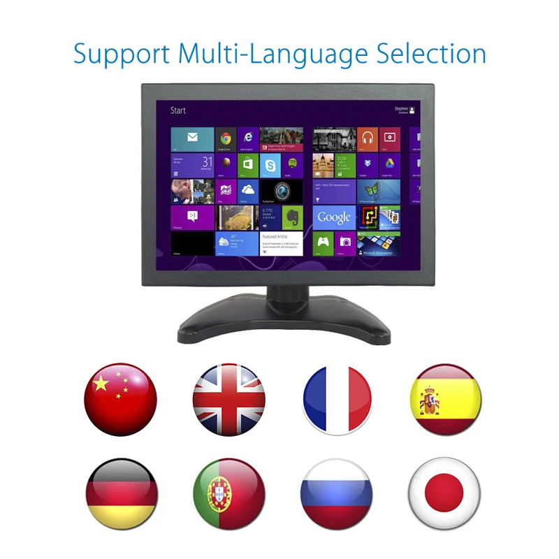 Заводская цена 2 5 дюймовый сенсорный монитор с широким экраном 10 1*1280 ЖК