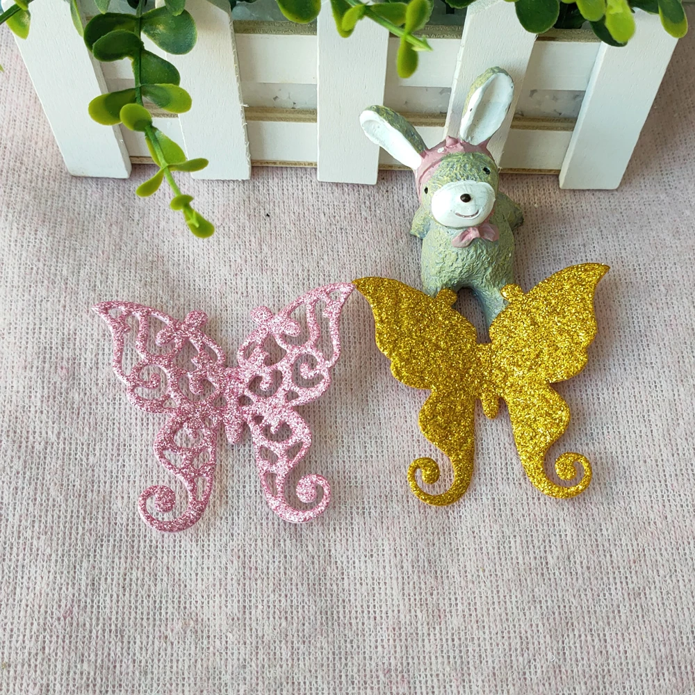 

New 2-piece butterfly metal cutting Die mold frame for scrapbook photo album decoration carving handmade paper card