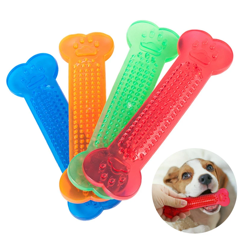 Аксессуары Резиновые жевательные зубные щетки палочка для собак щенков уход за