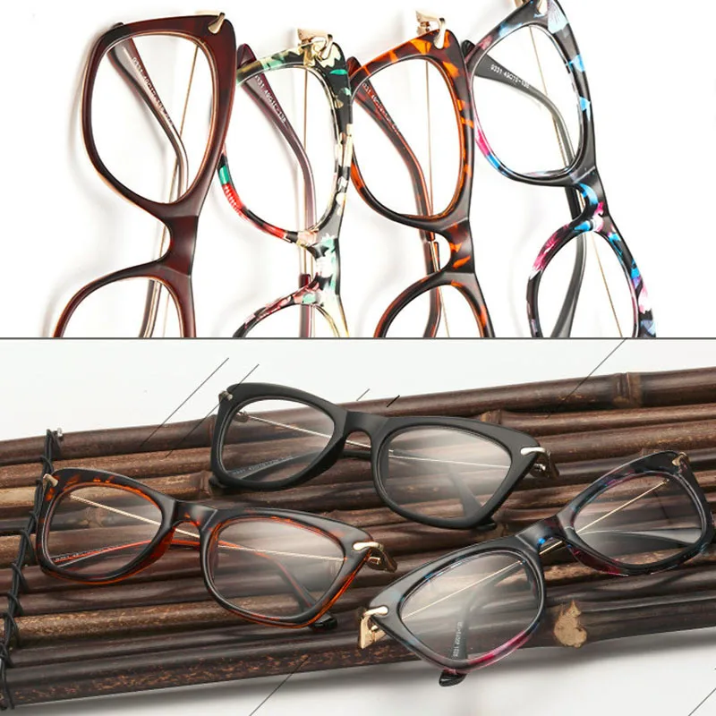 Женские очки SHAUNA кошачий глаз оптическая оправа брендовая дизайнерская дамская