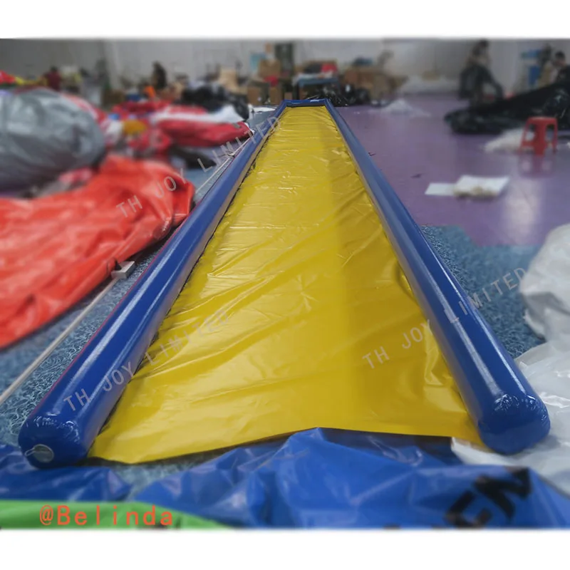 Бесплатная доставка! 30ft/длиной 10 м скольжение и город сад водные горки раздувное