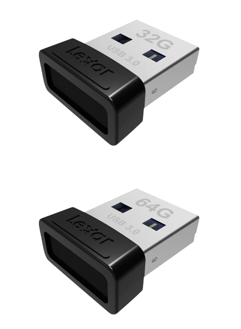 Lexar USB флэш-накопитель S47 USB 3,0 128 ГБ максимальное значение Скорость 120 МБ/с. Мини U диск флэш-накопитель 32 Гб 64 Гб карта памяти