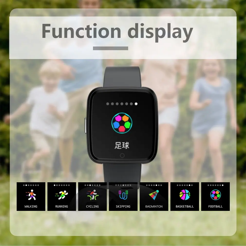 OLOEY Y7 Смарт-часы IP67 Водонепроницаемый фитнес-трекер пульсометр кровяное давление