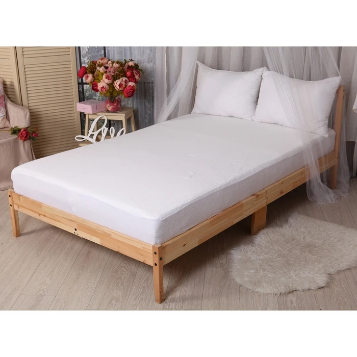 Наматрасник непромокаемый &quotБережный&quot 140*200/20 натяж. мембрана п/э 100% хл.80% п/э20%