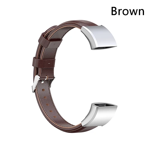 Кожаный браслет для huawei band 3/Band 3 Pro/TER-B09/TER-B29 Смарт-часы аксессуары замена браслета - Цвет: Brown