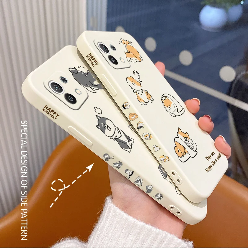 

Reading Shiba Inu Phone Case For Xiaomi Mi 11 10T 10 lite 9T Note 10 Redmi Note 10 9 9T 8 8Pro 7 7Pro 9 9A K40 K30 Cover