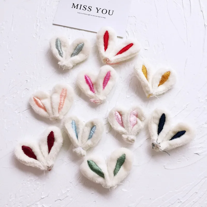 50 шт. в Корейском стиле Стиль &quotсделай сам&quot фланель с заячьими ушками ручной