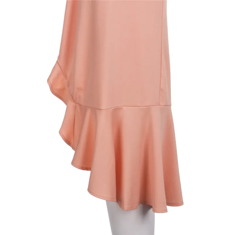 

Women Sexy Strapless Dress Slim Fit Bodycon Elegant Woman Dress Summer Off-shoulder Evening Party Club Asymmetry Dresses Vestido