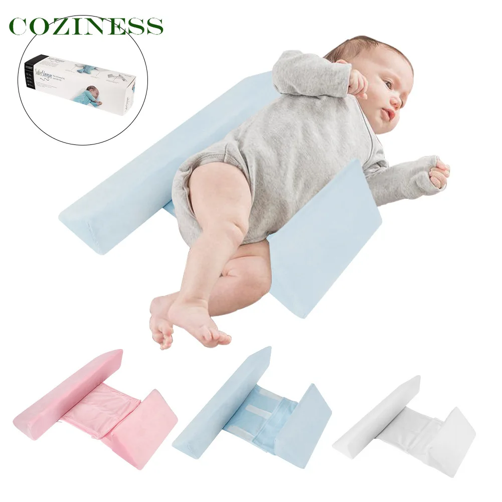 

COZINESS Baby Pillows Side Sleeping Pillow Triangular Combination Bedding Removable Washable Feeding Milk For Newborn