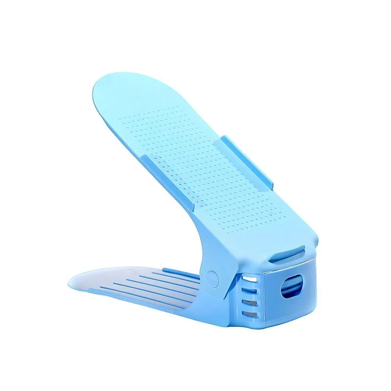 10 шт толстый цельный регулируемый стеллаж хранение обуви Простой пластиковый