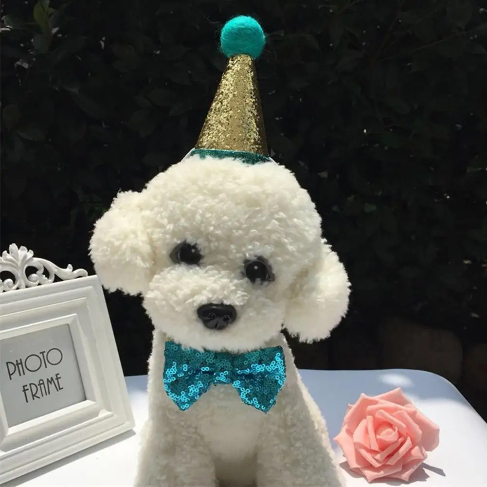 2019 рождественские головные уборы для домашних питомцев шляпа Бабочка костюм на