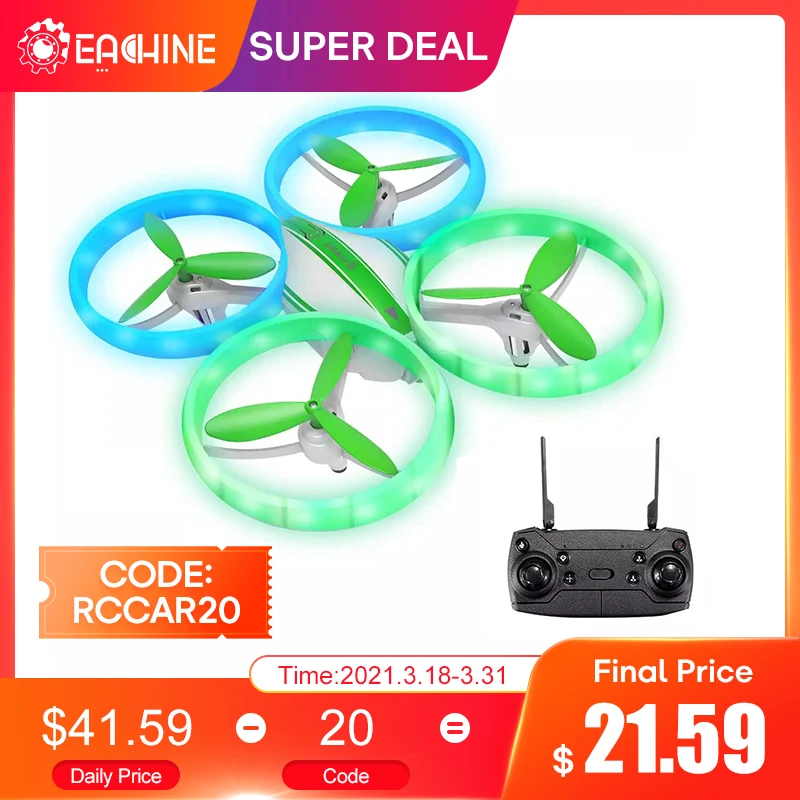 

Eachine E65H Dron RC Quadcopter Helicopter Drone Profesional WIFI Altitude Hold Rolling LED Light Headless Racing Drones Toys