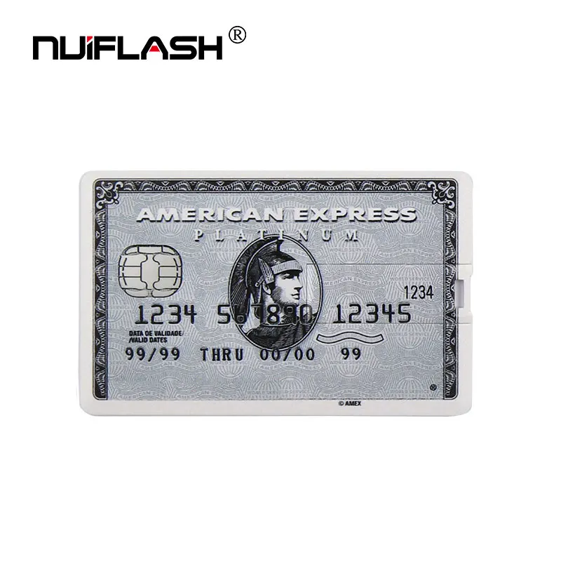 M1 American Ex GRAY Карта кредитного банка, карта памяти HSBC MasterCard Bradesco, флеш-накопитель usb 8 ГБ 16 ГБ, флеш-накопитель USB, флеш-накопитель 32 Гб 64 Гб 128 ГБ, флеш-накопитель - Цвет: M1 American Ex GRAY