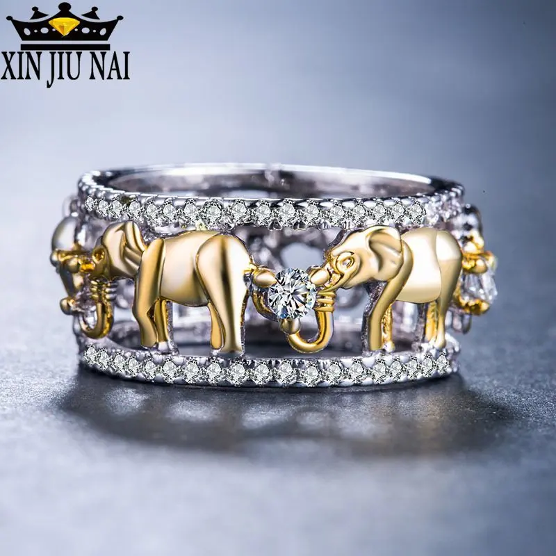 Роскошное кольцо из чистой меди под античное золото на удачу с 3D африканским