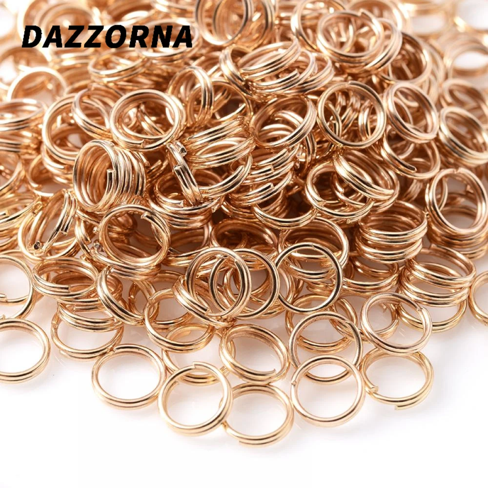 Разрезные кольца 6 мм 100 шт./лот для изготовления ювелирных изделий - купить по