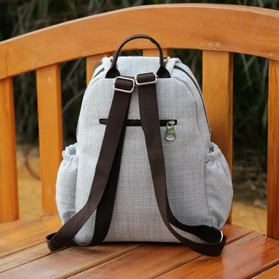 

Fashion National string appliques women shopping backpacks!Nice animal prints Lady Cover backrack Hot All-match canvas backruck