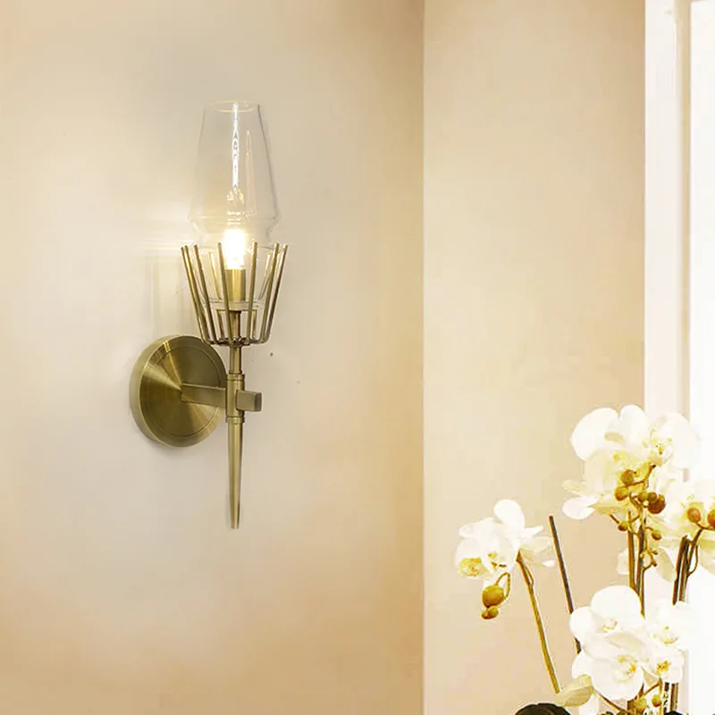 Япония wandlamp кристалл спальня прохода гостиной дома деко | Лампы и освещение
